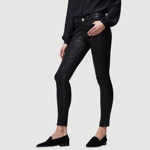 FRAME Le High Skinny Leather Pants